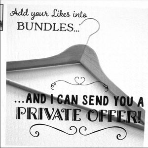Add Likes to a bundle & Save & get Private offer!